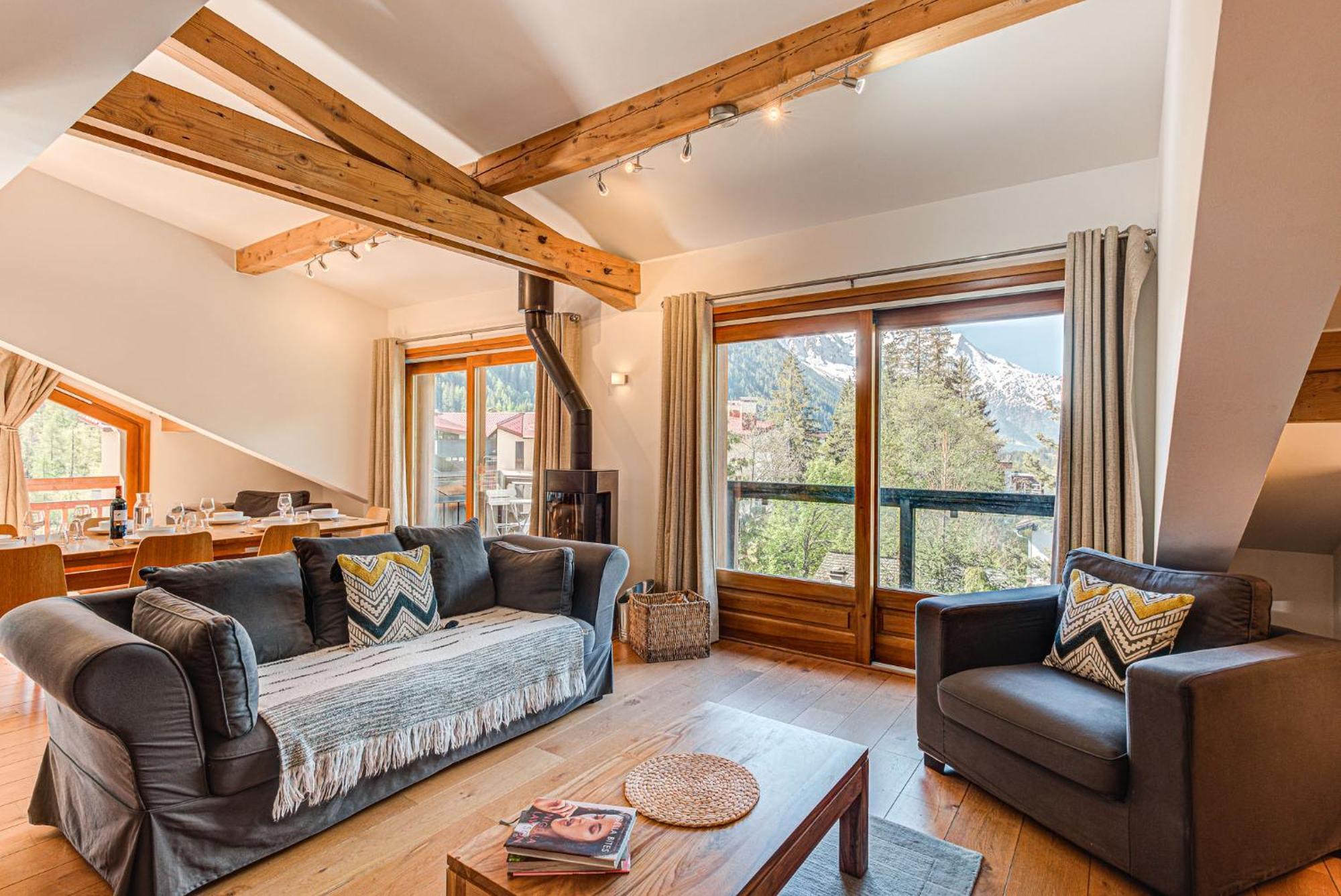 Les Melees Apartments - Alpes Travel - Argentiere شامونكس المظهر الخارجي الصورة