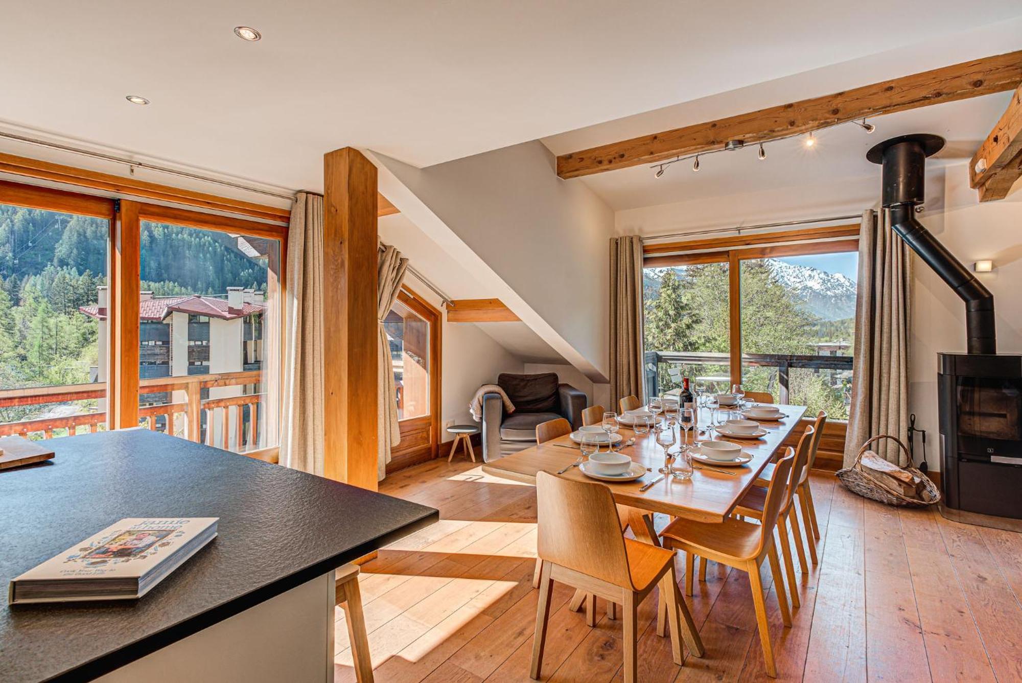 Les Melees Apartments - Alpes Travel - Argentiere شامونكس المظهر الخارجي الصورة