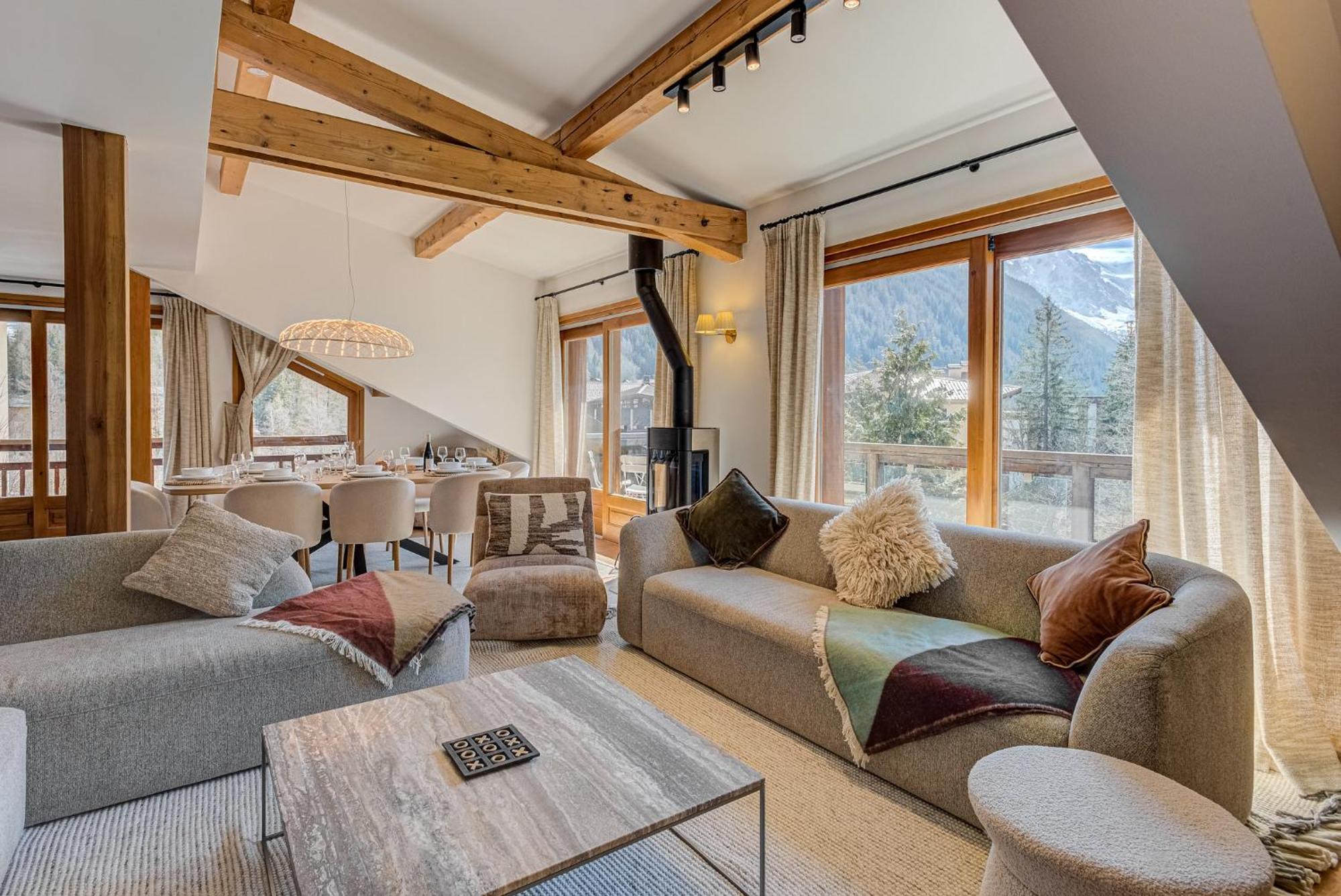 Les Melees Apartments - Alpes Travel - Argentiere شامونكس المظهر الخارجي الصورة