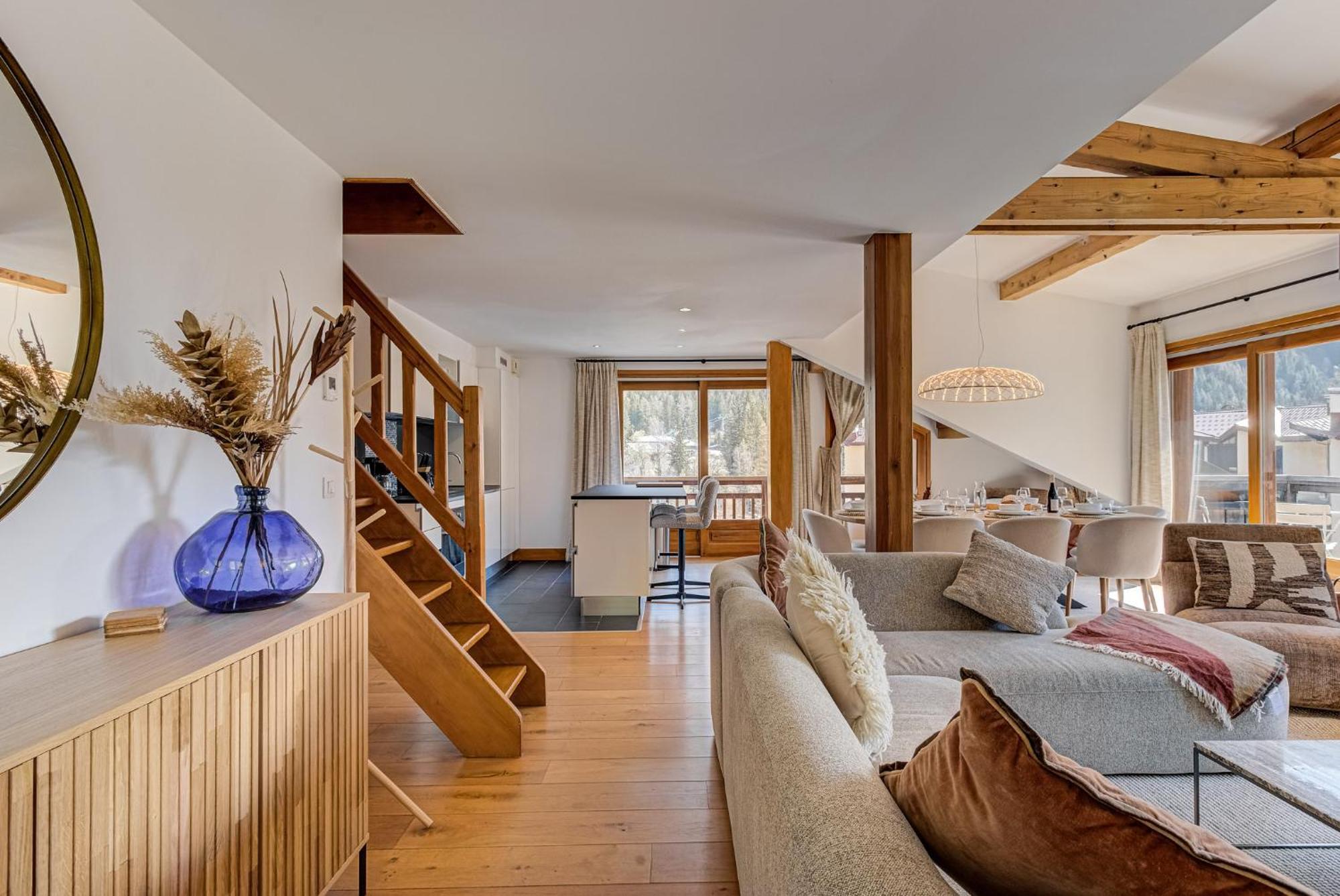 Les Melees Apartments - Alpes Travel - Argentiere شامونكس المظهر الخارجي الصورة