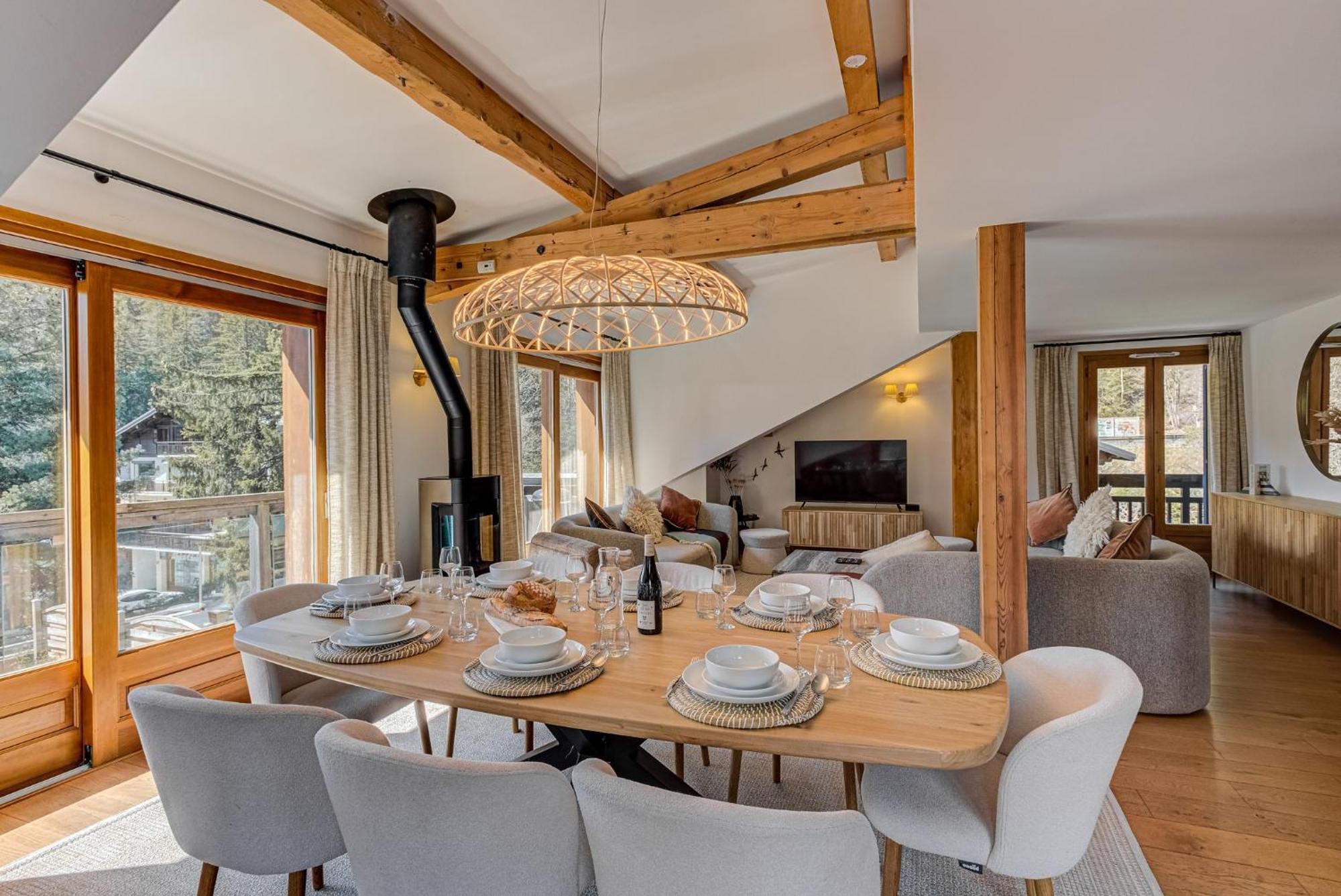 Les Melees Apartments - Alpes Travel - Argentiere شامونكس المظهر الخارجي الصورة