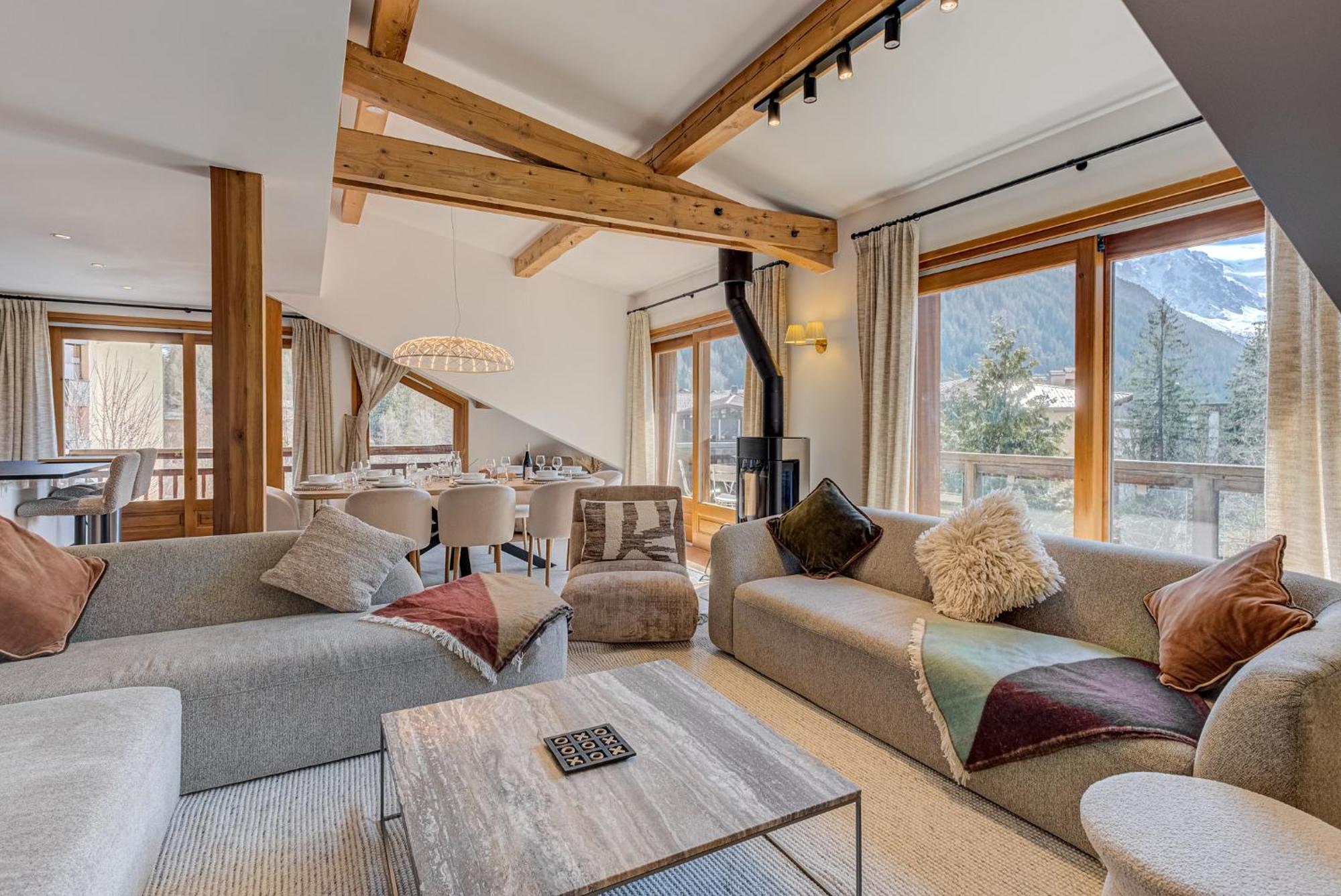 Les Melees Apartments - Alpes Travel - Argentiere شامونكس المظهر الخارجي الصورة