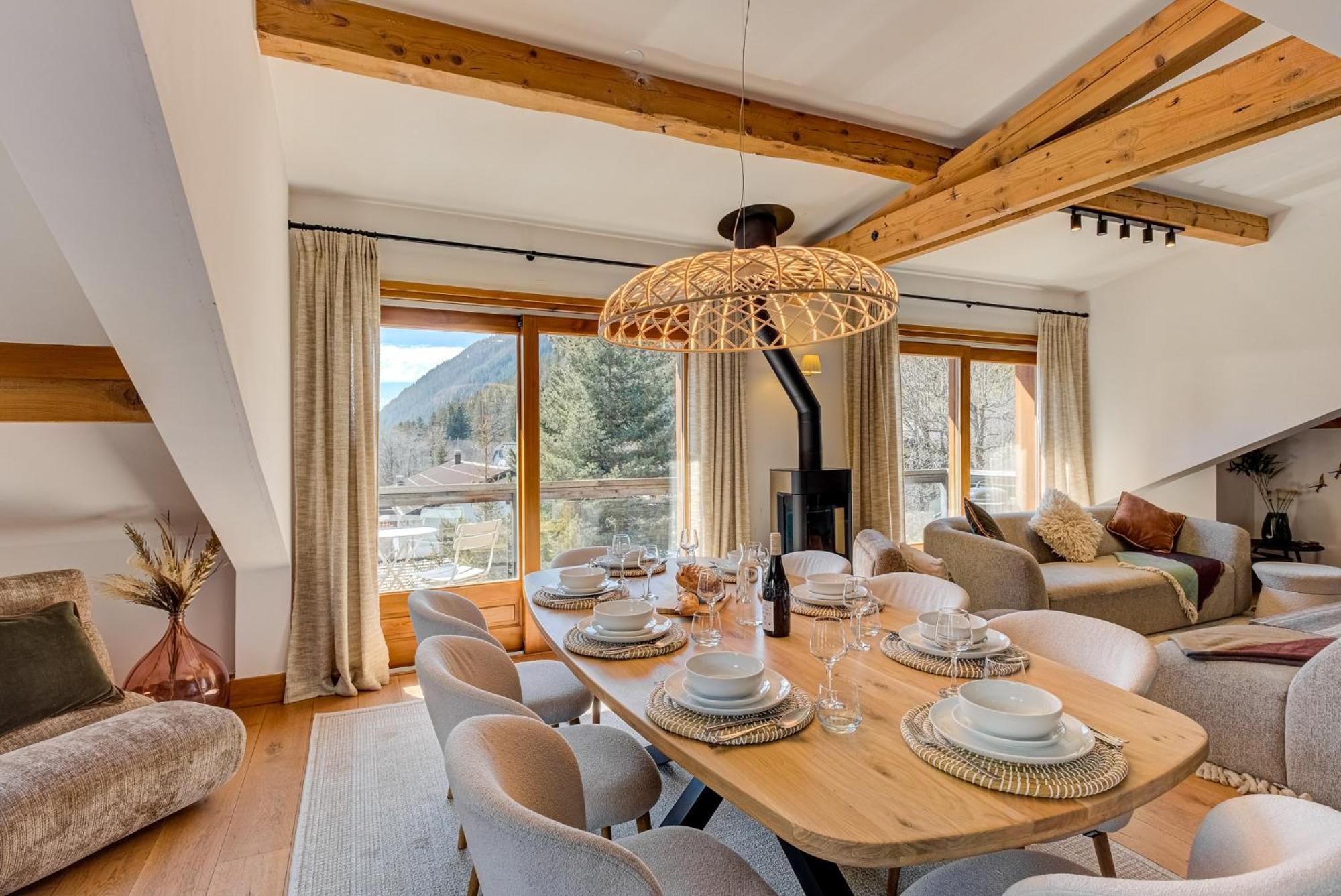 Les Melees Apartments - Alpes Travel - Argentiere شامونكس المظهر الخارجي الصورة