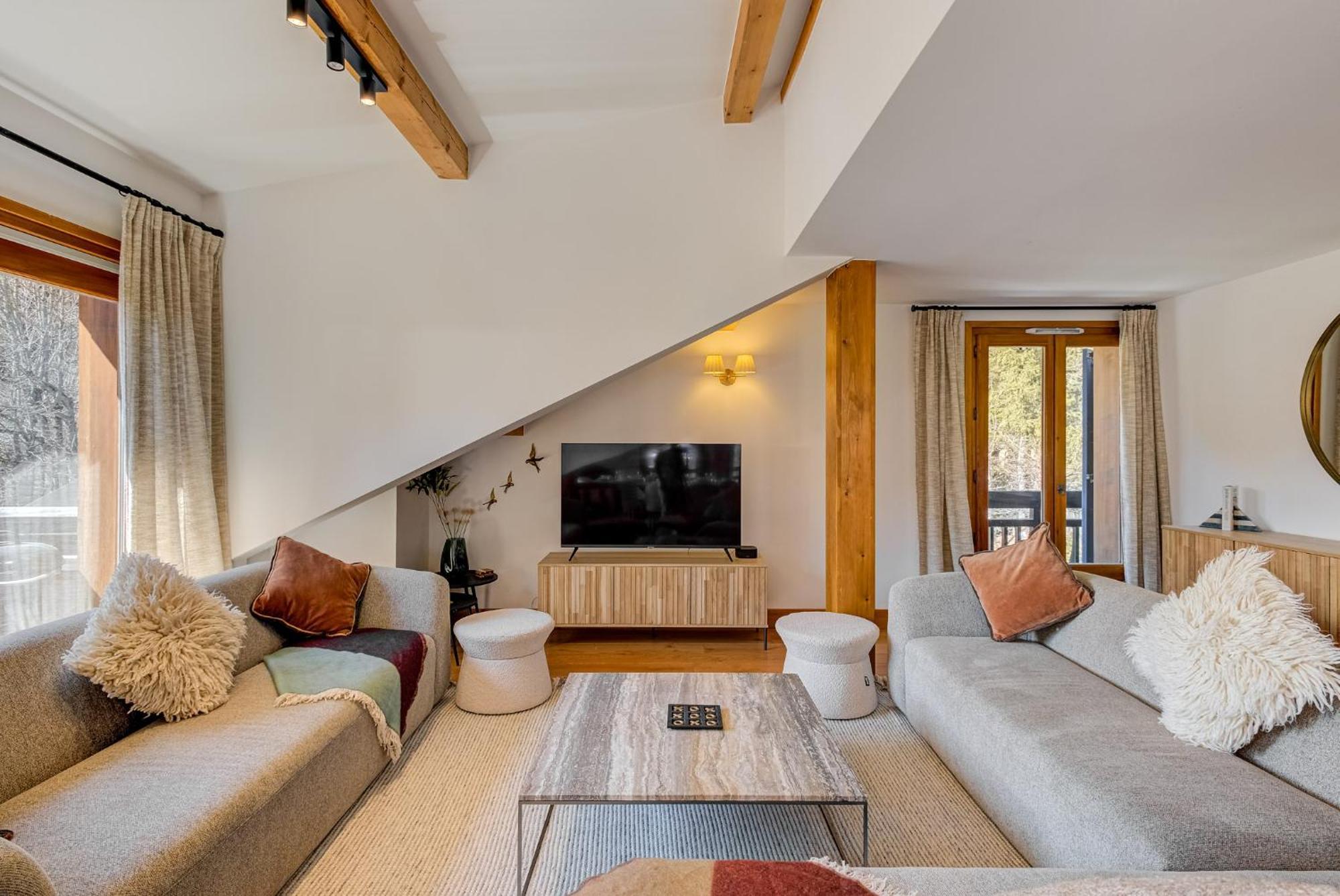 Les Melees Apartments - Alpes Travel - Argentiere شامونكس المظهر الخارجي الصورة