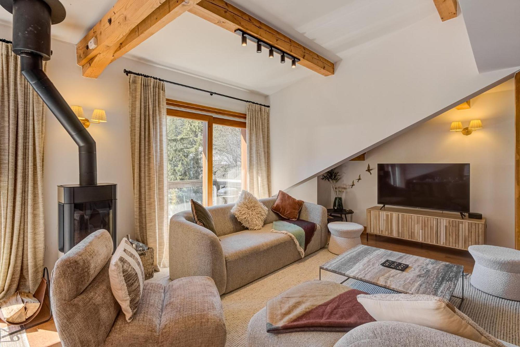 Les Melees Apartments - Alpes Travel - Argentiere شامونكس المظهر الخارجي الصورة