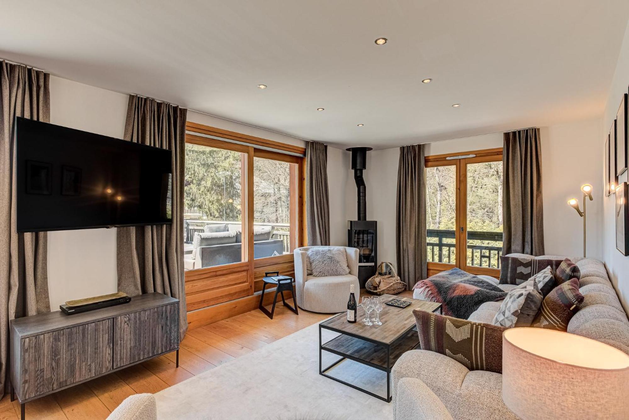 Les Melees Apartments - Alpes Travel - Argentiere شامونكس المظهر الخارجي الصورة